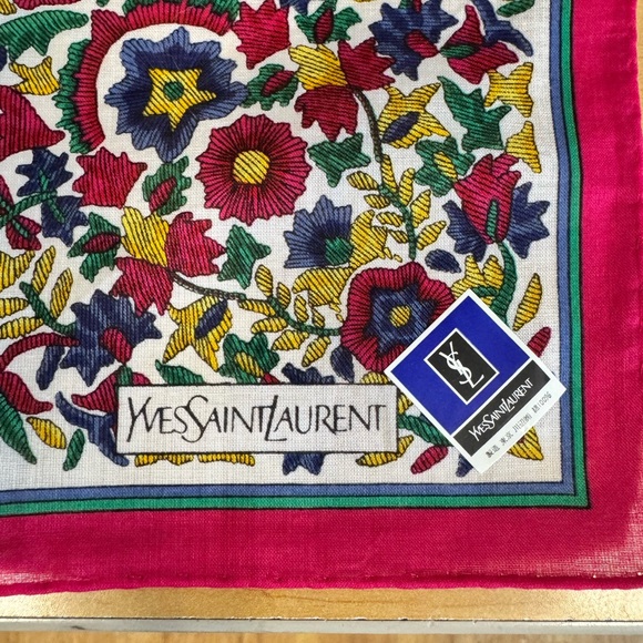 Yves Saint Laurent Handkerchief - Picture 1 of 5